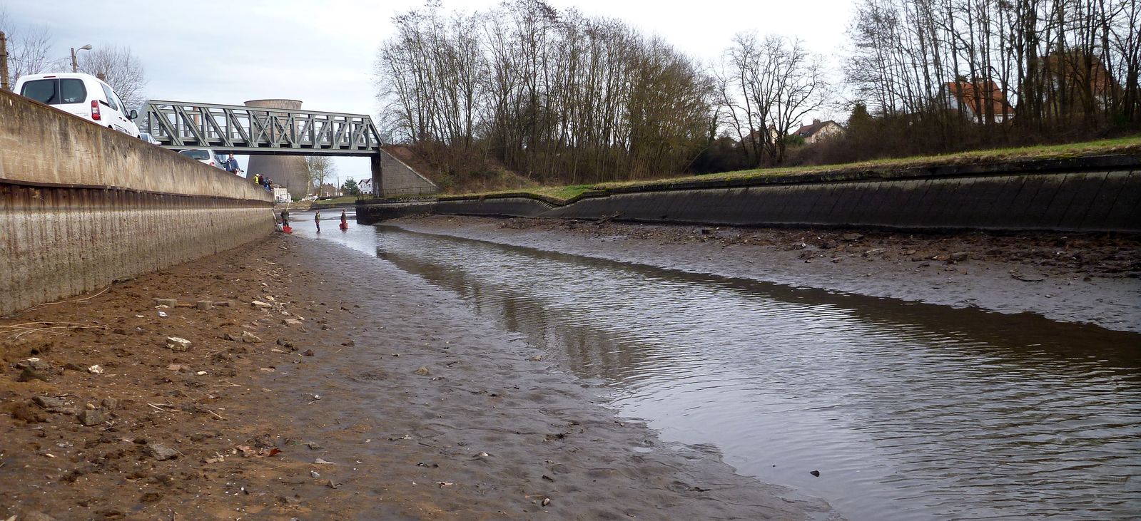 Pêche de sauvetage du canal du centre